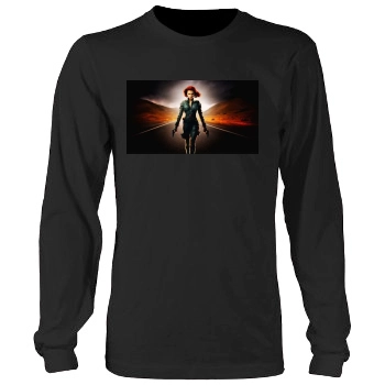 Scarlett Johansson Men's Heavy Long Sleeve TShirt