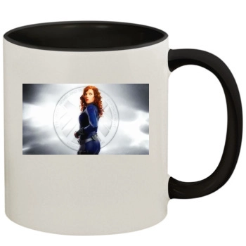 Scarlett Johansson 11oz Colored Inner & Handle Mug