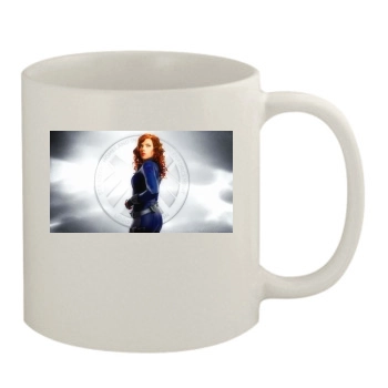 Scarlett Johansson 11oz White Mug