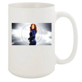 Scarlett Johansson 15oz White Mug