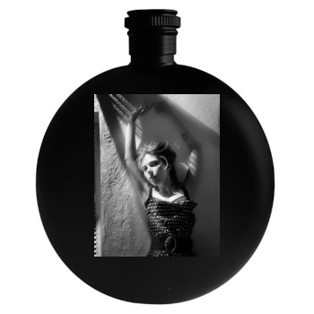 Scarlett Johansson Round Flask