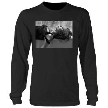 Scarlett Johansson Men's Heavy Long Sleeve TShirt