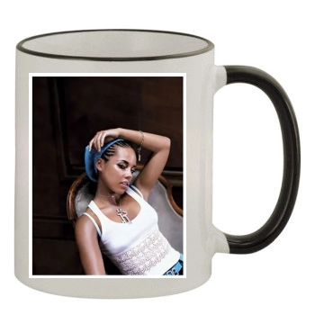 Alicia Keys 11oz Colored Rim & Handle Mug