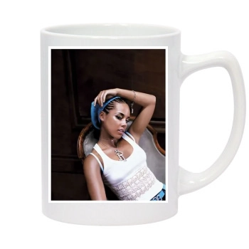 Alicia Keys 14oz White Statesman Mug