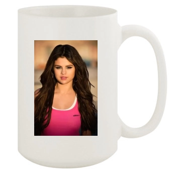 Selena Gomez 15oz White Mug