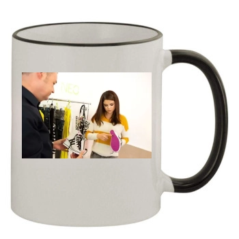 Selena Gomez 11oz Colored Rim & Handle Mug