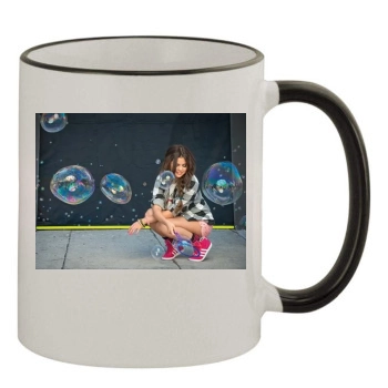 Selena Gomez 11oz Colored Rim & Handle Mug