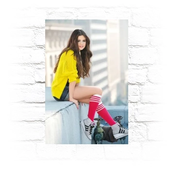 Selena Gomez Metal Wall Art