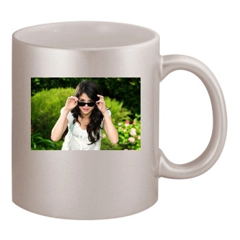 Selena Gomez 11oz Metallic Silver Mug