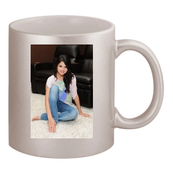 Selena Gomez 11oz Metallic Silver Mug