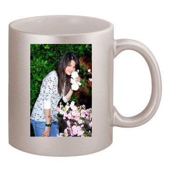 Selena Gomez 11oz Metallic Silver Mug