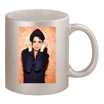 Selena Gomez 11oz Metallic Silver Mug