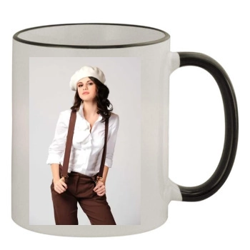 Selena Gomez 11oz Colored Rim & Handle Mug