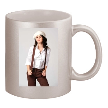 Selena Gomez 11oz Metallic Silver Mug