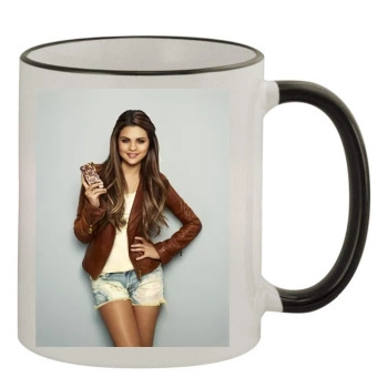 Selena Gomez 11oz Colored Rim & Handle Mug