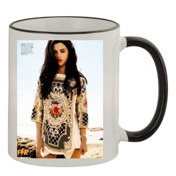 Selena Gomez 11oz Colored Rim & Handle Mug