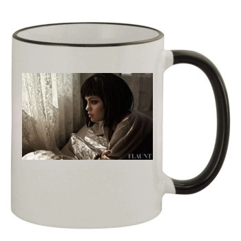 Selena Gomez 11oz Colored Rim & Handle Mug