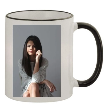 Selena Gomez 11oz Colored Rim & Handle Mug