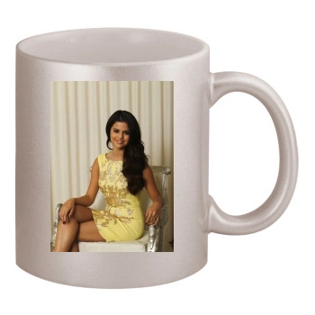 Selena Gomez 11oz Metallic Silver Mug