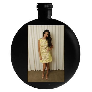 Selena Gomez Round Flask