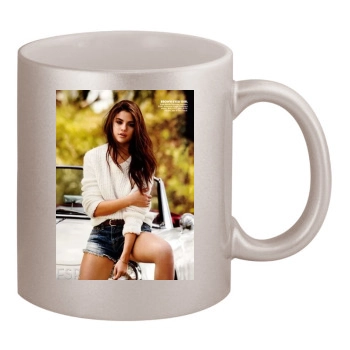 Selena Gomez 11oz Metallic Silver Mug