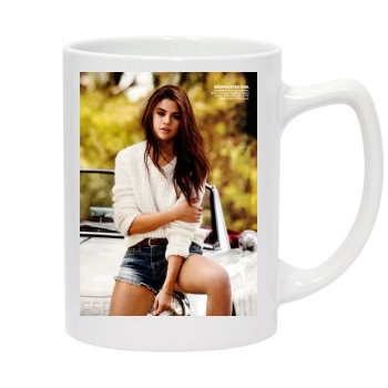 Selena Gomez 14oz White Statesman Mug