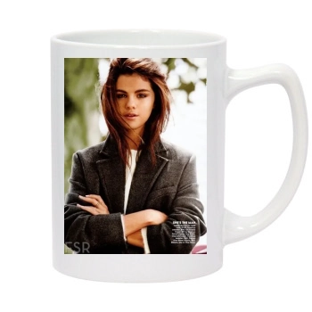 Selena Gomez 14oz White Statesman Mug