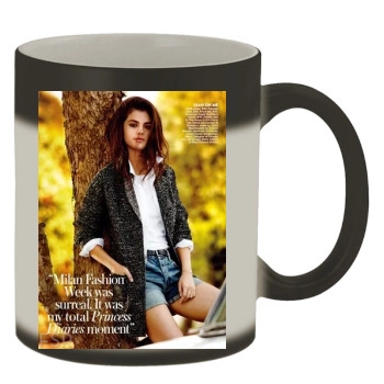 Selena Gomez Color Changing Mug