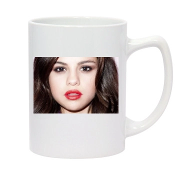 Selena Gomez 14oz White Statesman Mug