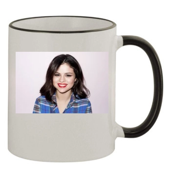 Selena Gomez 11oz Colored Rim & Handle Mug