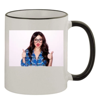 Selena Gomez 11oz Colored Rim & Handle Mug