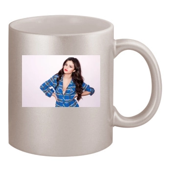 Selena Gomez 11oz Metallic Silver Mug