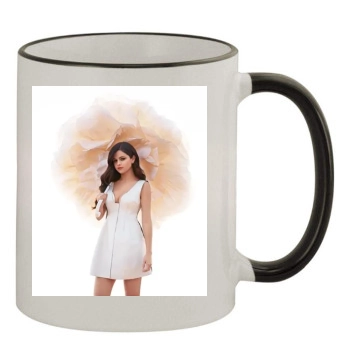 Selena Gomez 11oz Colored Rim & Handle Mug