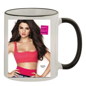 Selena Gomez 11oz Colored Rim & Handle Mug