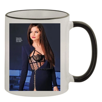 Selena Gomez 11oz Colored Rim & Handle Mug