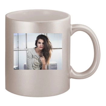 Selena Gomez 11oz Metallic Silver Mug