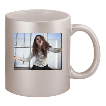 Selena Gomez 11oz Metallic Silver Mug