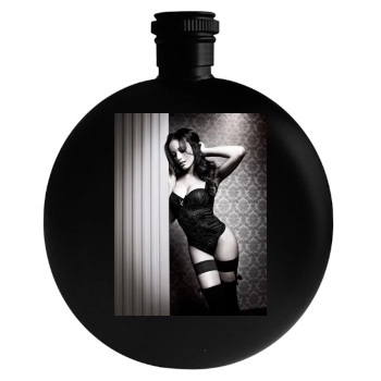 Selita Ebanks Round Flask