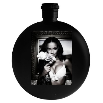 Selita Ebanks Round Flask