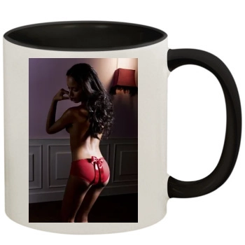 Selita Ebanks 11oz Colored Inner & Handle Mug