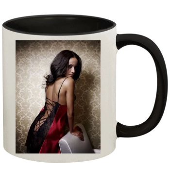 Selita Ebanks 11oz Colored Inner & Handle Mug