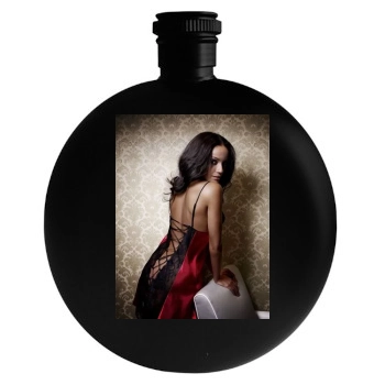 Selita Ebanks Round Flask