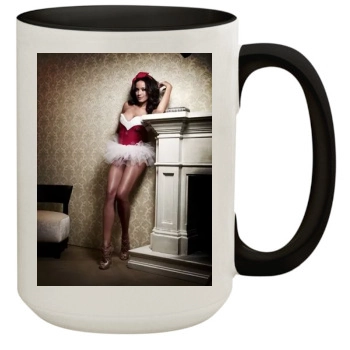 Selita Ebanks 15oz Colored Inner & Handle Mug