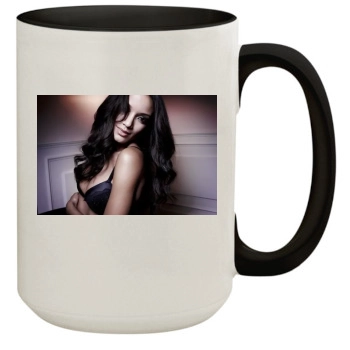 Selita Ebanks 15oz Colored Inner & Handle Mug