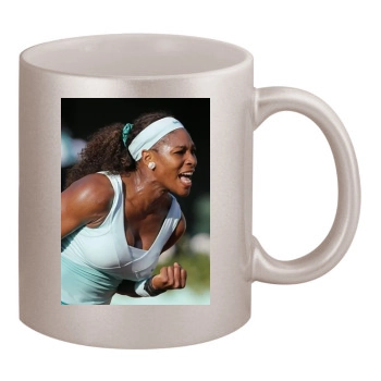 Serena Williams 11oz Metallic Silver Mug