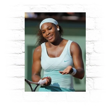 Serena Williams Metal Wall Art