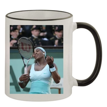 Serena Williams 11oz Colored Rim & Handle Mug