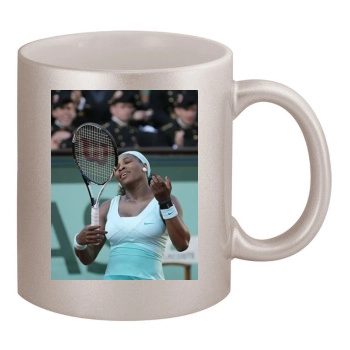 Serena Williams 11oz Metallic Silver Mug