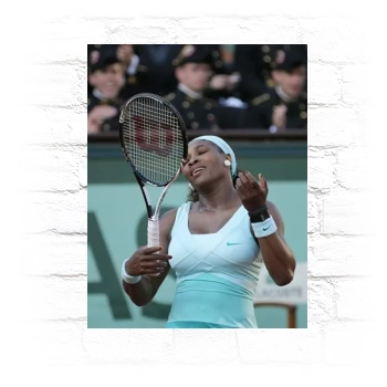 Serena Williams Metal Wall Art