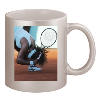 Serena Williams 11oz Metallic Silver Mug